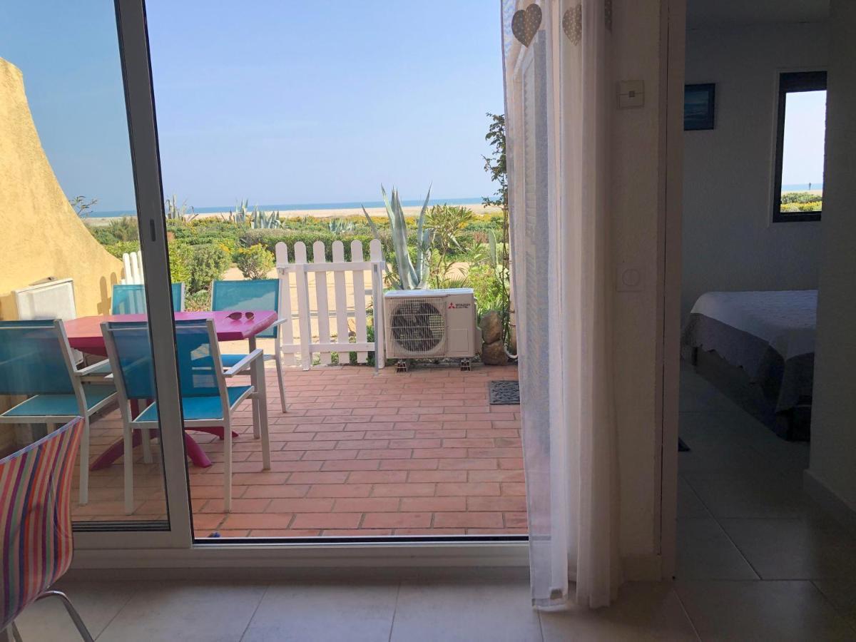 Barcaresa-La Perle Vue Mer Pieds Dans L'Eau Clim Wifi Leucate Exterior foto